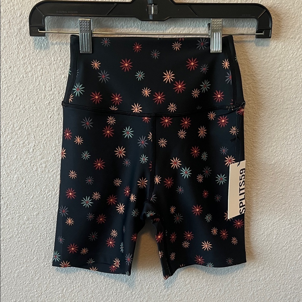 Splits59 Ava High Waisted Biker Short Size XS NWT